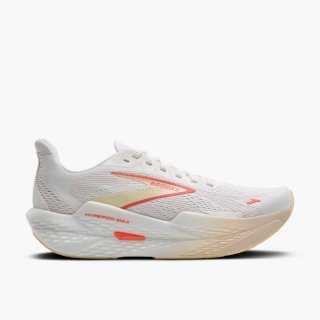 Brooks Hyperion Max 2 - Weiß/Pfirsich/Koralle