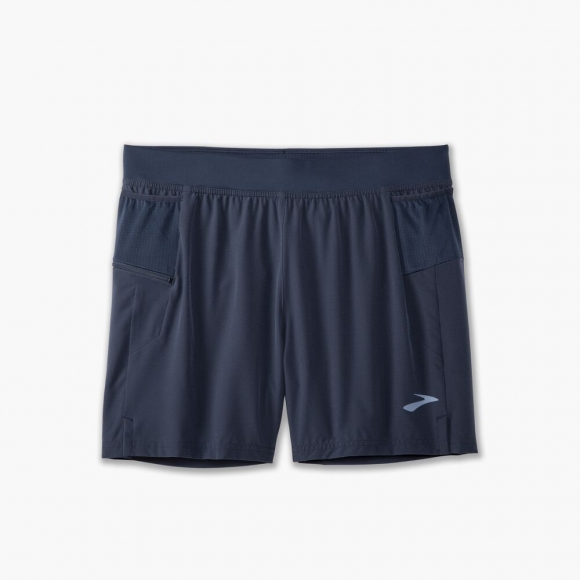 Brooks Sherpa 5" 2-in-1 Short - Blue Slate