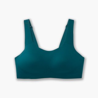 Brooks Dare Scoopback Run Bra - Tiefsee/Limette