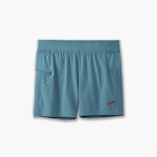 Brooks Sherpa 5" 2-in-1 Short - Schieferblau