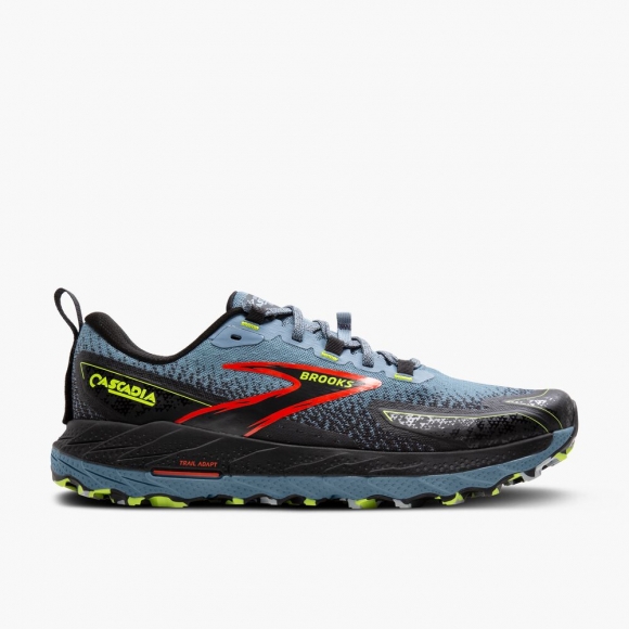 Brooks Cascadia 18 - Zitadelle/Ebenholz/Limette