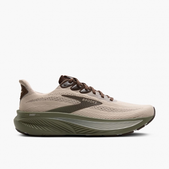 Brooks Ghost 17 - Chateau Gray/Braun/Oliv