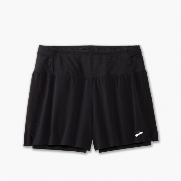 Brooks High Point 3" 2-in-1 Short 2.0 - Schwarz