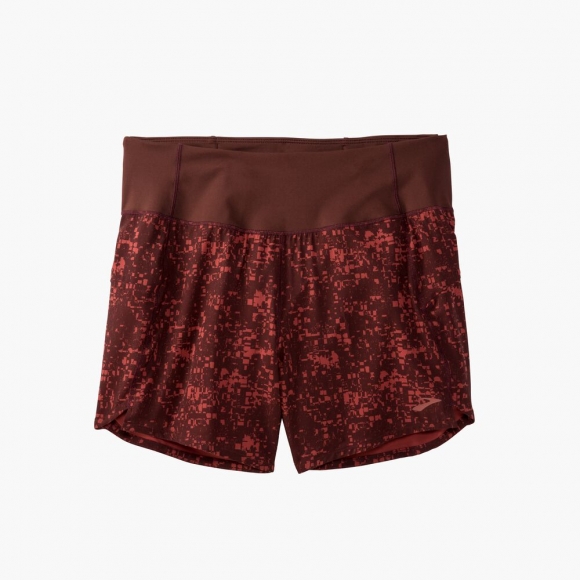 Brooks Chaser 5" Short - Run Raisin Glitch Print