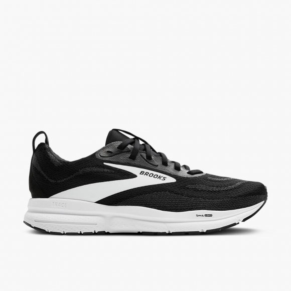 Brooks Trace 4 - Schwarz/Grau/Weiß