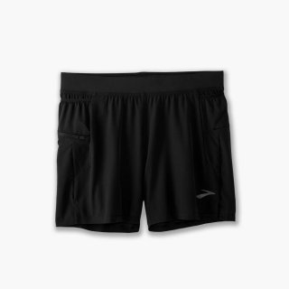 Brooks Sherpa 5" 2-in-1 Short - Schwarz