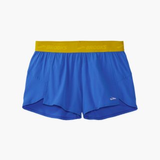 Brooks Chaser 3" Short - Blaugrün/Golden Hour/Brooks