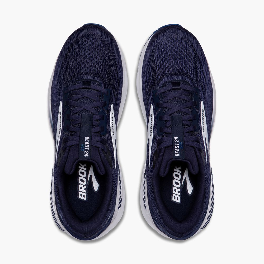 Brooks Beast GTS 24 - Peacoat/Navy/Weiß
