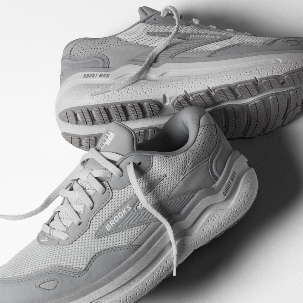 Brooks Ghost Max SE - Grundgrau/Auster/Legierung
