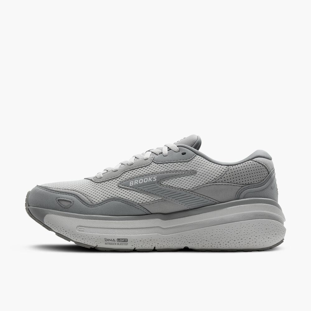 Brooks Ghost Max SE - Grundgrau/Auster/Legierung