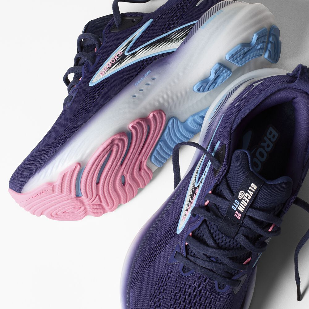 Brooks Glycerin GTS 22 - Blue Ribbon/Peacoat/Dianthus
