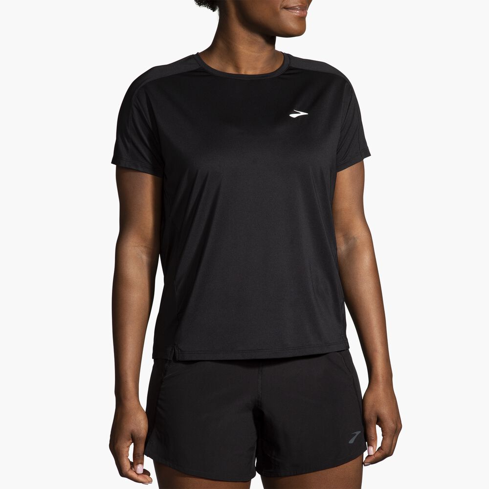 Brooks Sprint Free Short Sleeve 2.0 - Schwarz