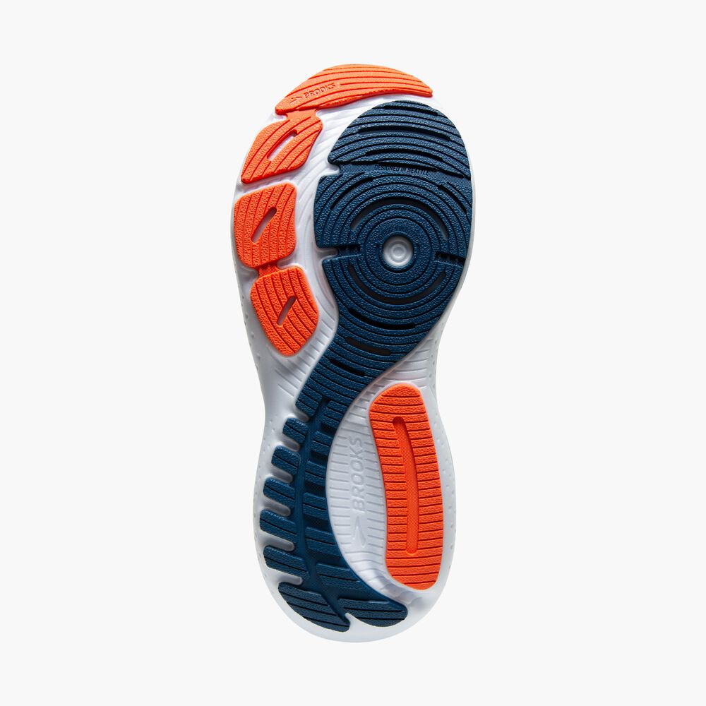 Brooks Glycerin GTS 21 - Blauopal/Schwarz/Kapuzinerkresse