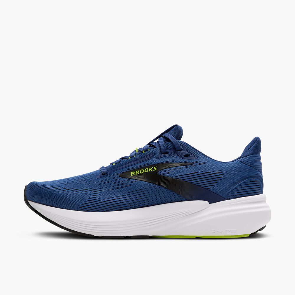 Brooks Revel 8 - Marine Pfingstrose/Schwarz/Acid Lime