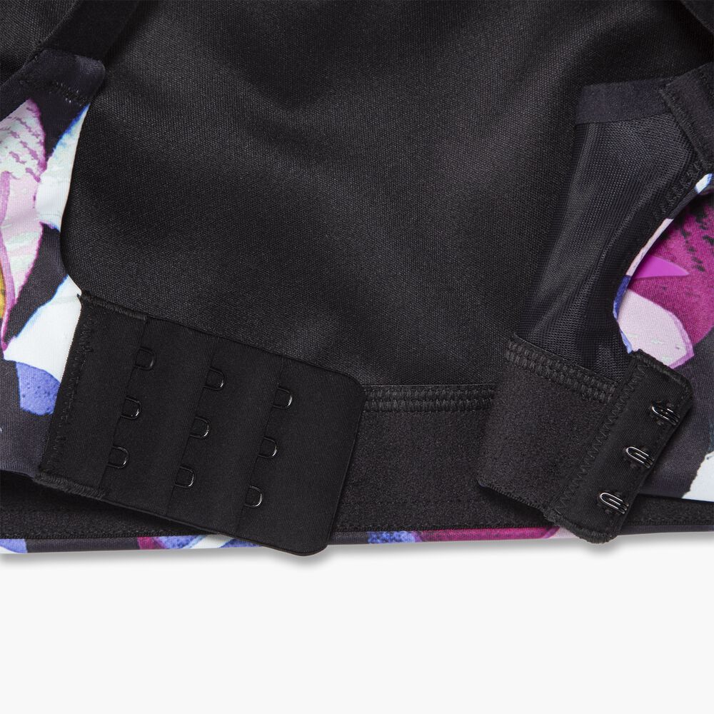 Brooks Convertible Sports Bra - Fast Floral Print