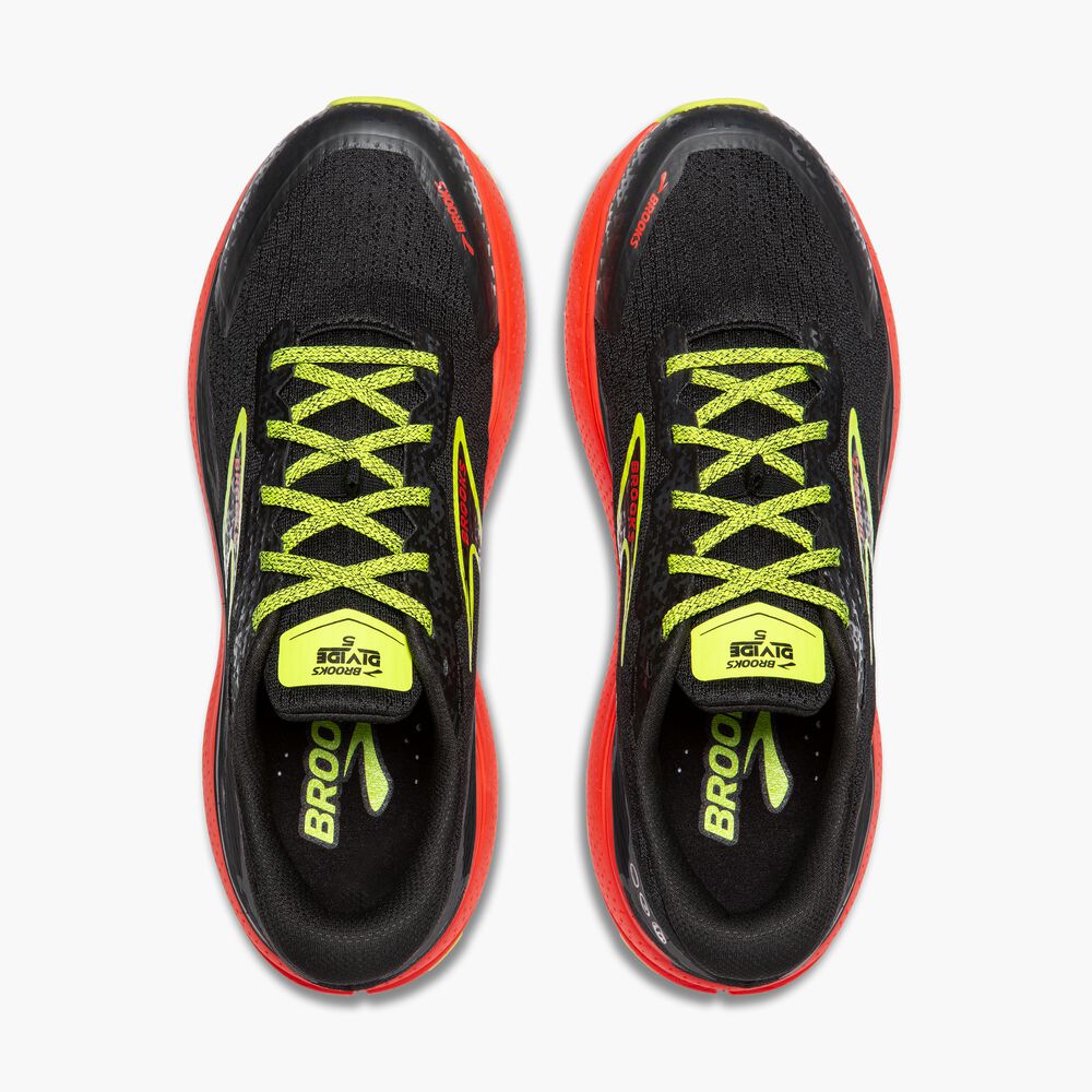 Brooks Divide 5 - Schwarz/Kirsche/Limette