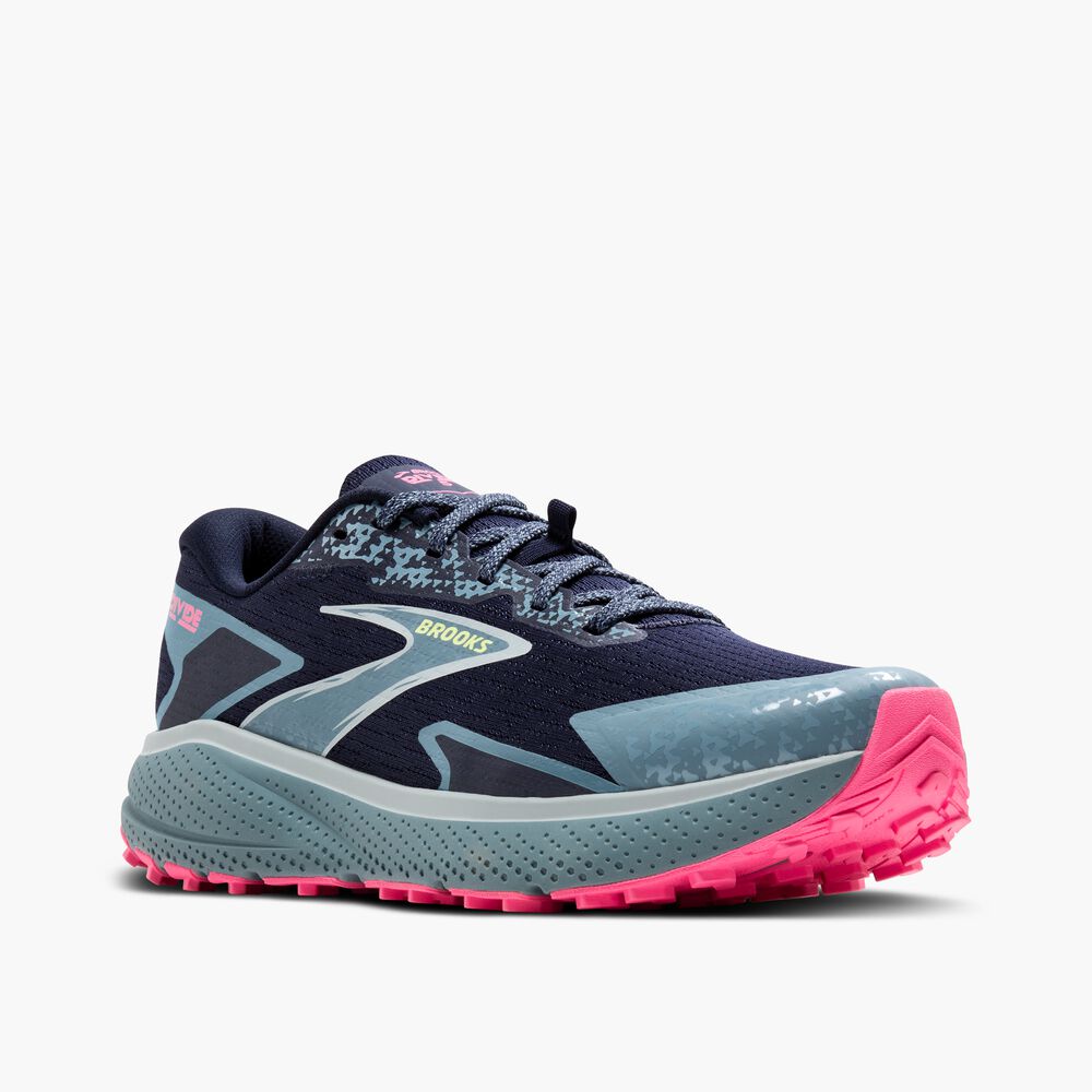 Brooks Divide 5 - Peacoat/Schwarz/Pink