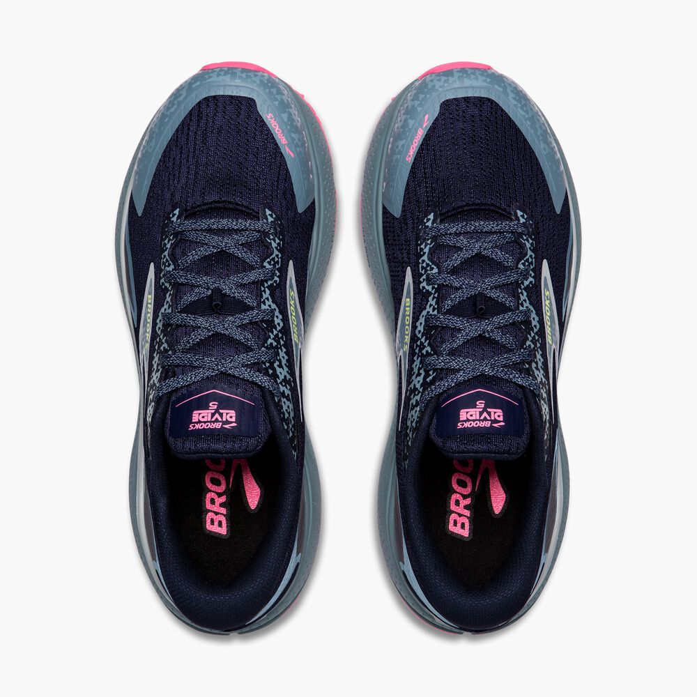 Brooks Divide 5 - Peacoat/Schwarz/Pink
