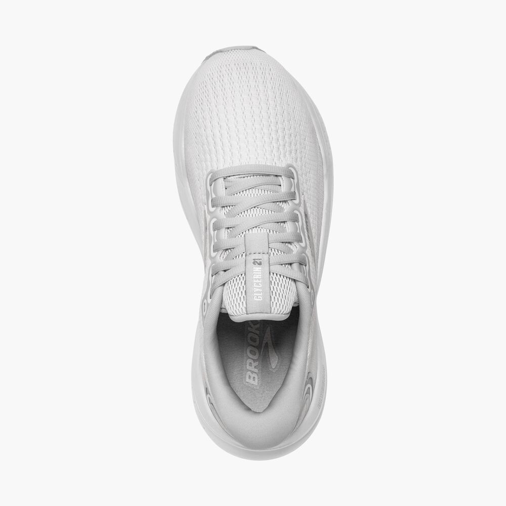 Brooks Glycerin 21 - Weiß/Weiß/Grau