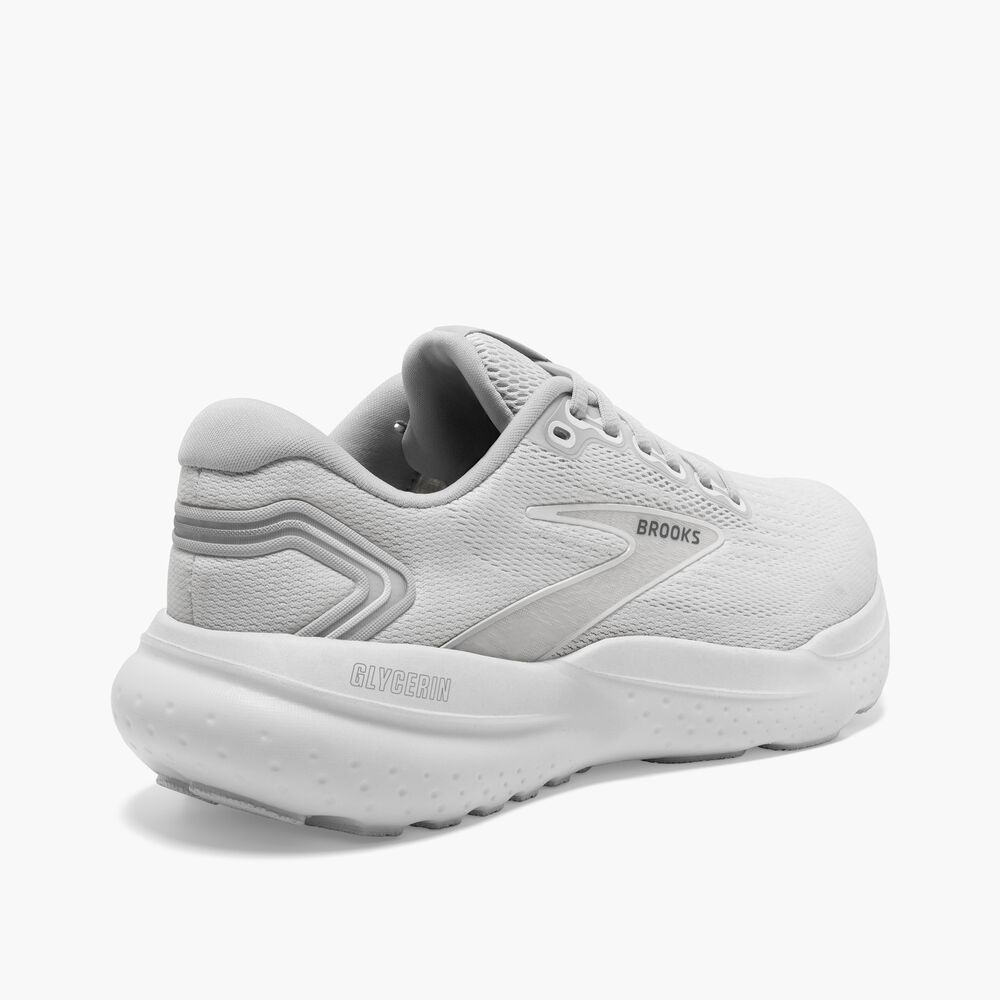 Brooks Glycerin 21 - Weiß/Weiß/Grau