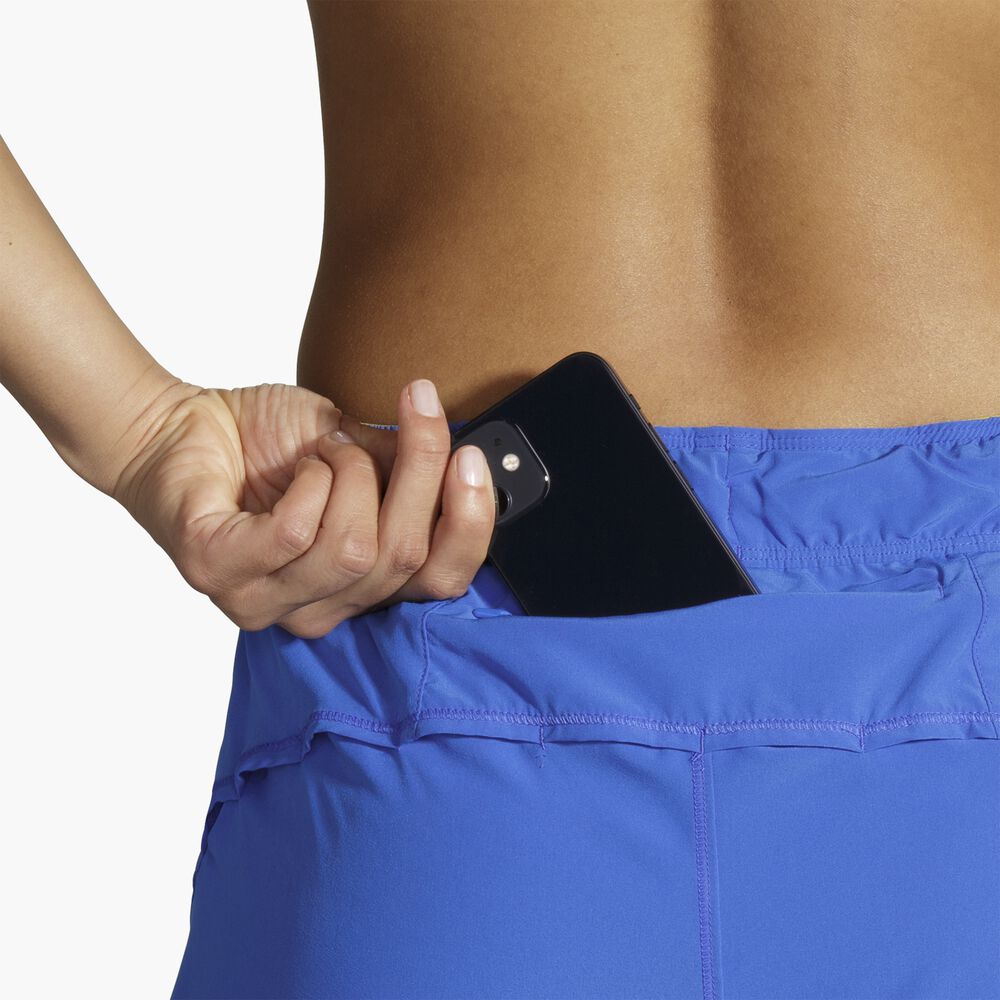 Brooks Chaser 5" 2-in-1 Short - Bluetiful/Golden Hour