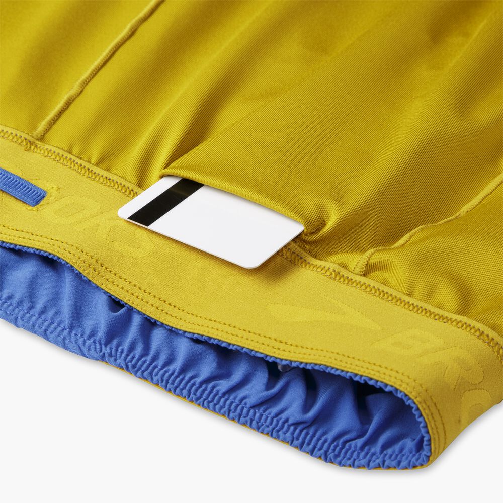 Brooks Chaser 5" 2-in-1 Short - Bluetiful/Golden Hour