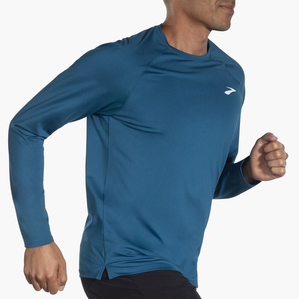 Brooks Atmosphere Long Sleeve 2.0 - Dk Ocean