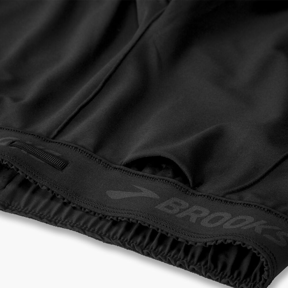 Brooks Chaser 5" 2-in-1 Short - Schwarz