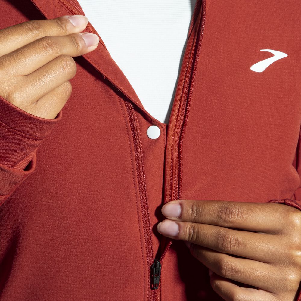 Brooks Fusion Hybrid Jacket - Kupfer/Laufrosine