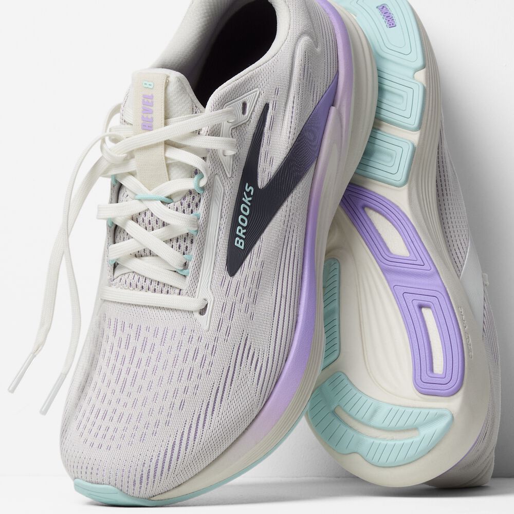 Brooks Revel 8 - Kokosnuss/Purple Rose/Clearwater