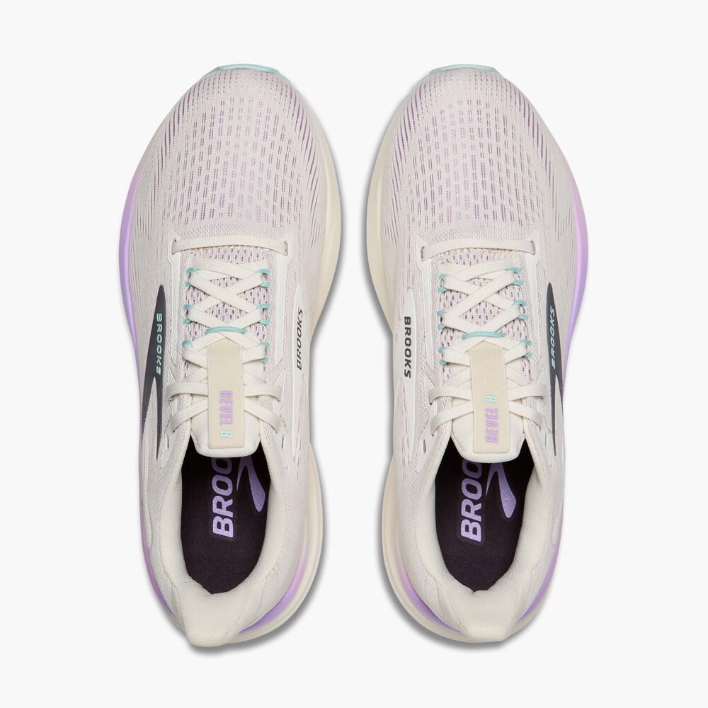 Brooks Revel 8 - Kokosnuss/Purple Rose/Clearwater