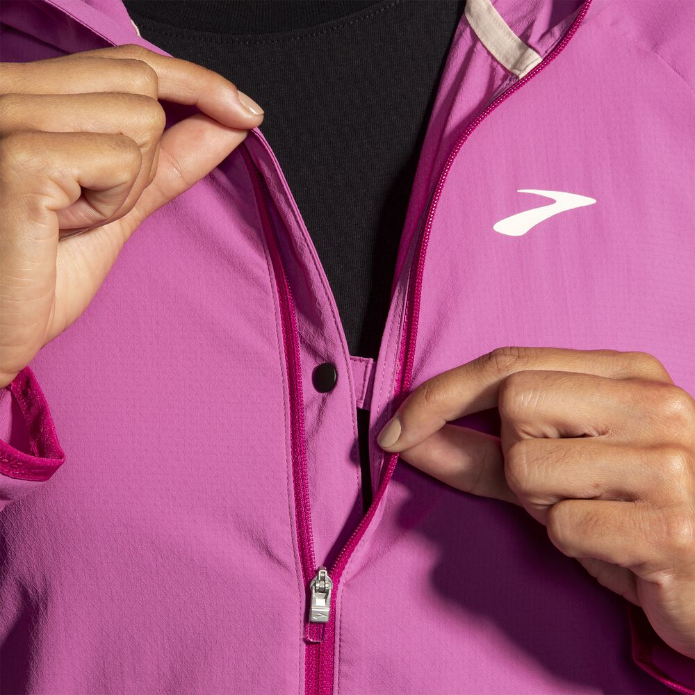 Brooks Canopy Jacket - Mauve/Mauve