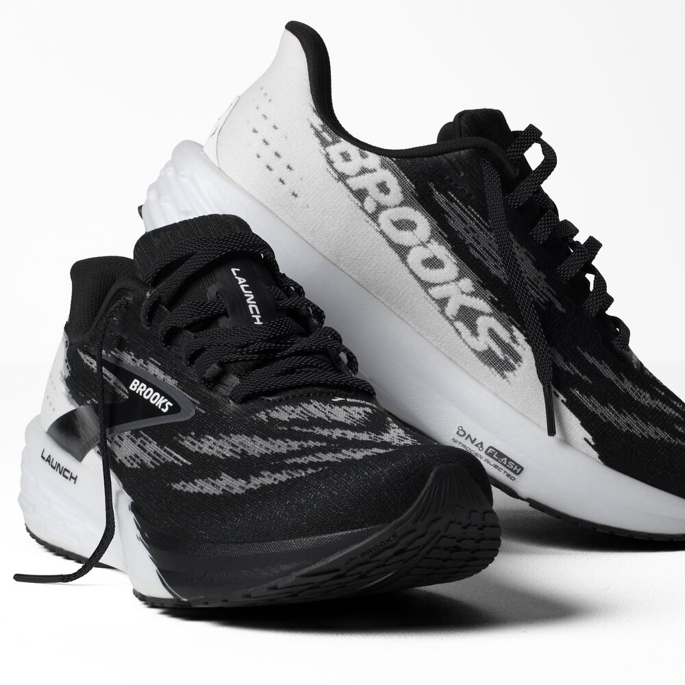 Brooks Launch 11 - Schwarz/Weiß