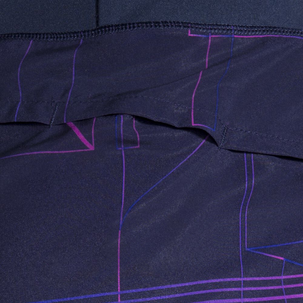 Brooks Chaser 5" Short - Matrix Navy Print