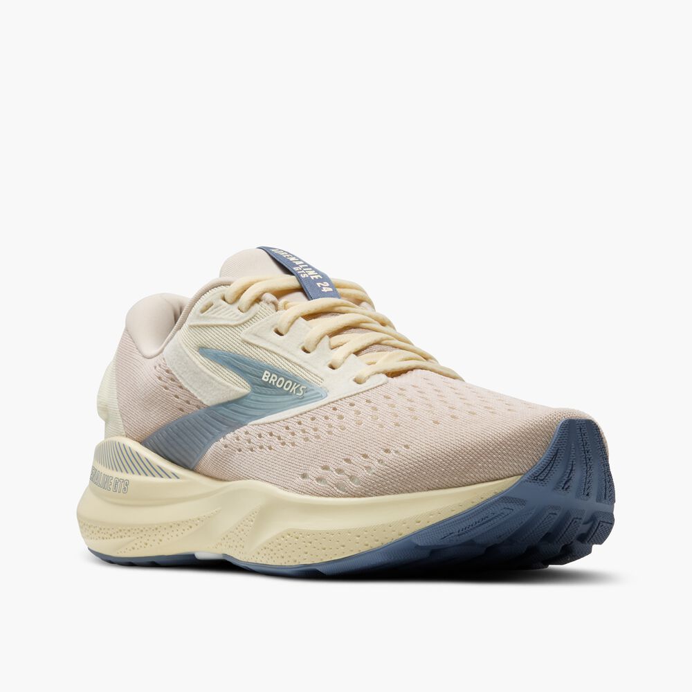 Brooks Adrenaline GTS 24 - Mandel/Pfirsich/Blau