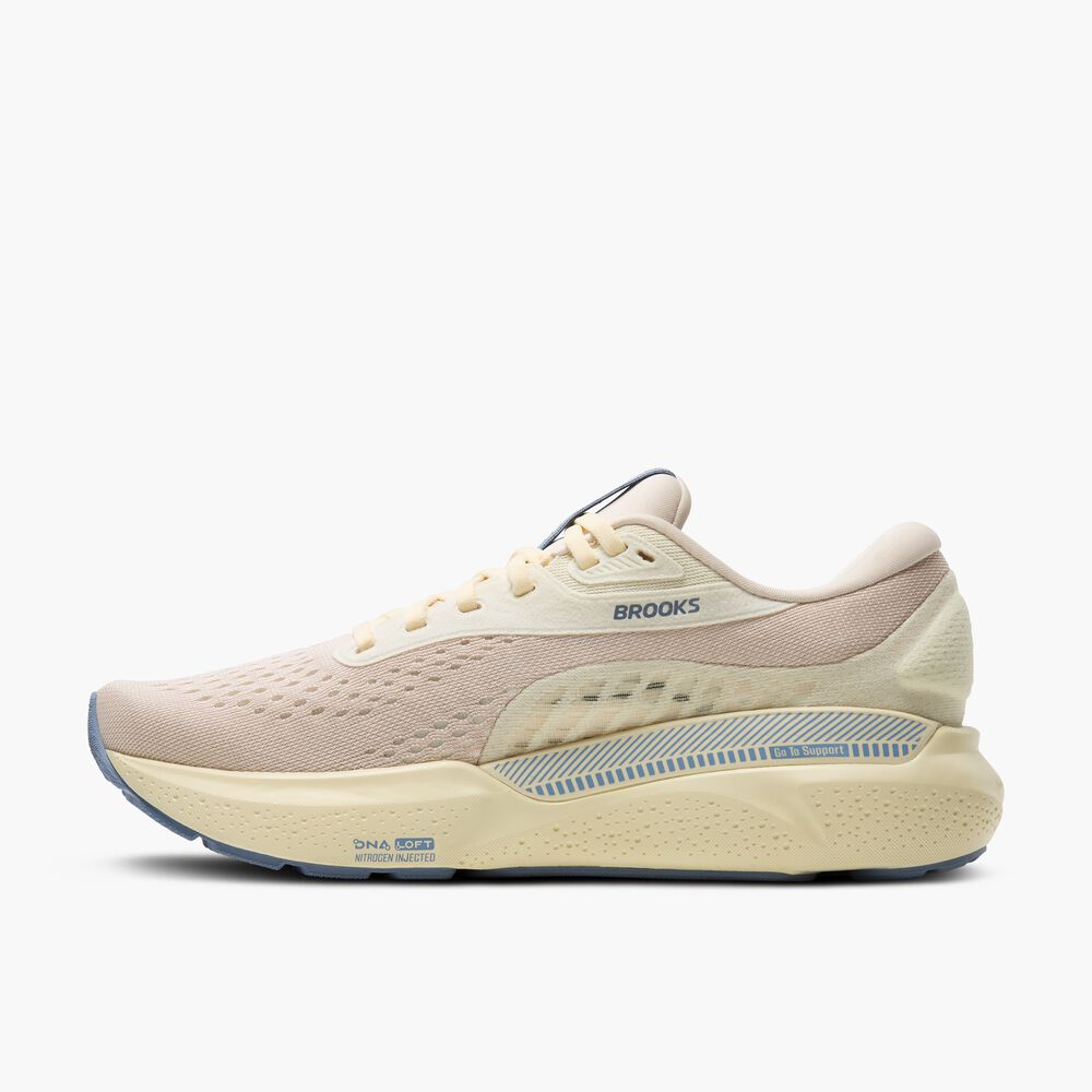 Brooks Adrenaline GTS 24 - Mandel/Pfirsich/Blau