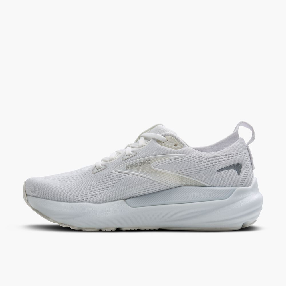 Brooks Glycerin GTS 22 - Weiß/Weiß/Grau