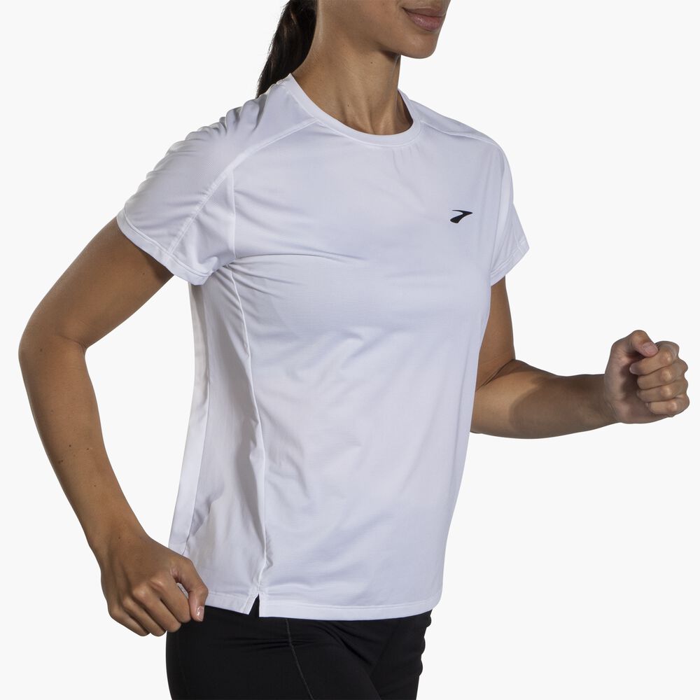 Brooks Sprint Free Short Sleeve 2.0 - Weiß