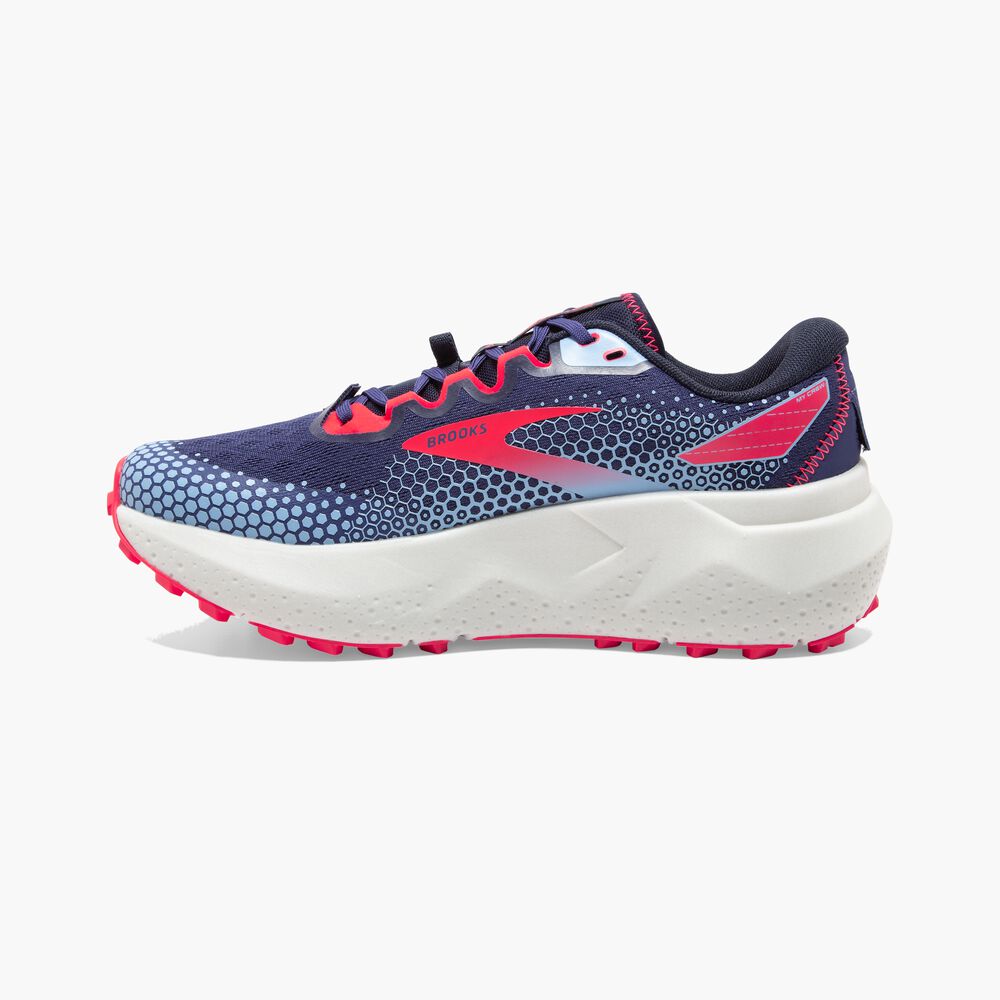 Brooks Caldera 6 - Tiefes Kobaltblau/Diva Pink/Austernpilz