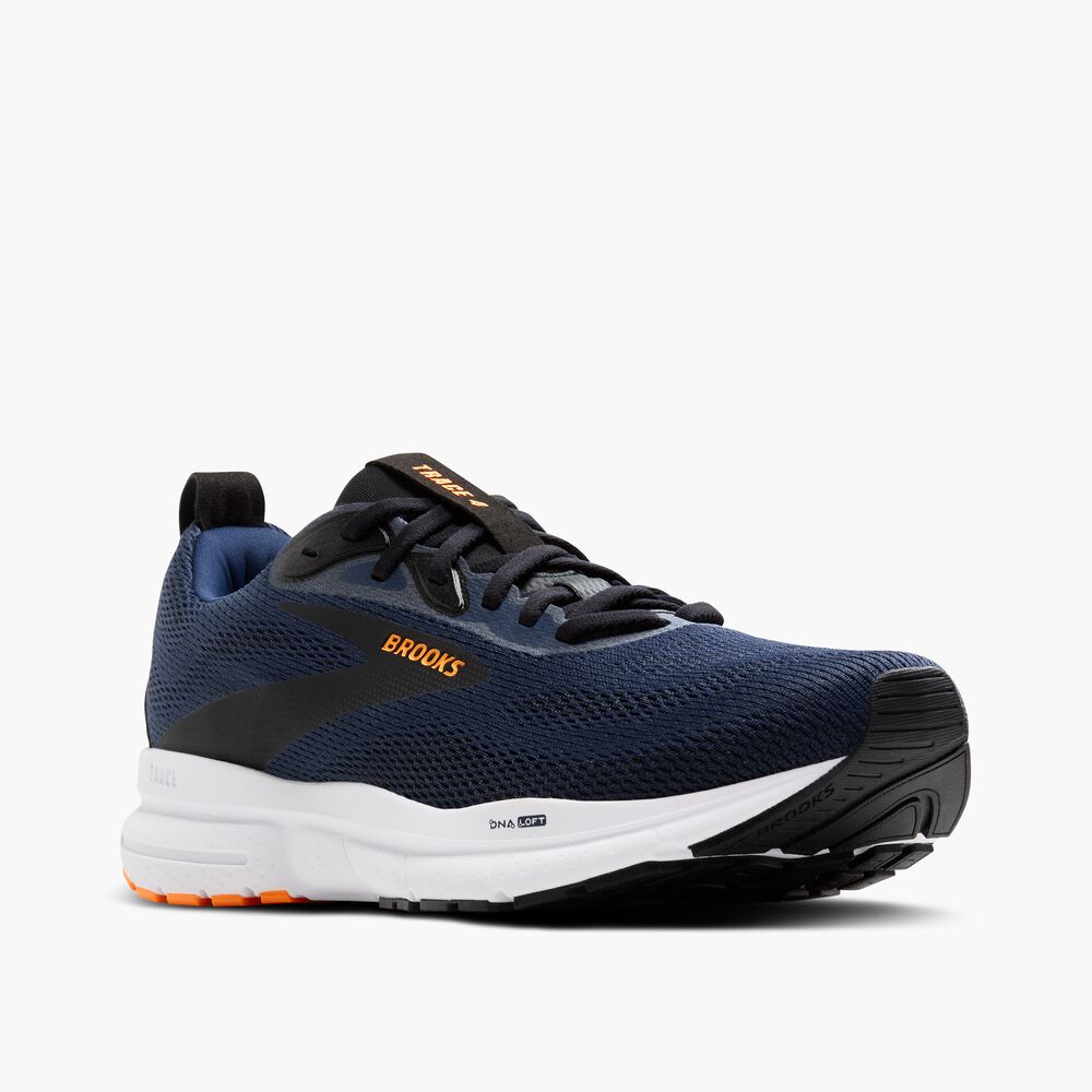 Brooks Trace 4 - Peacoat/Schwarz/Orange Pop