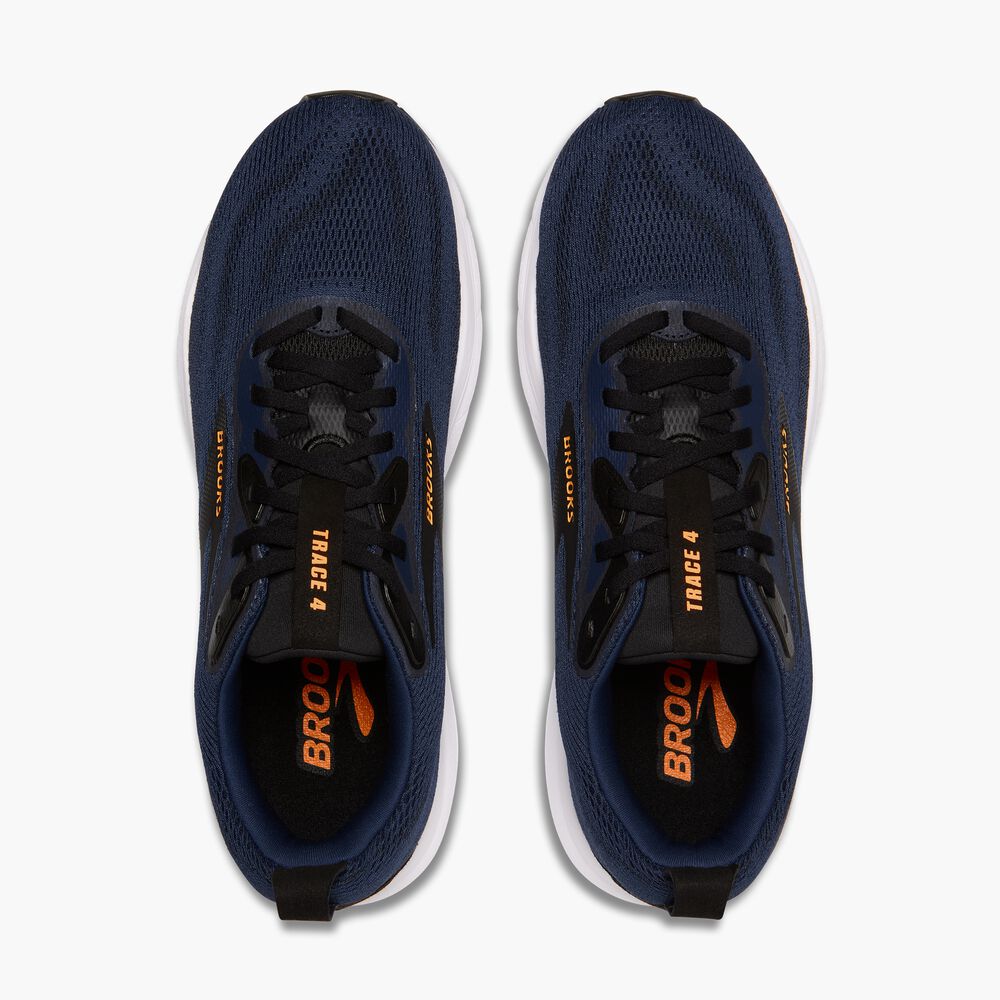 Brooks Trace 4 - Peacoat/Schwarz/Orange Pop