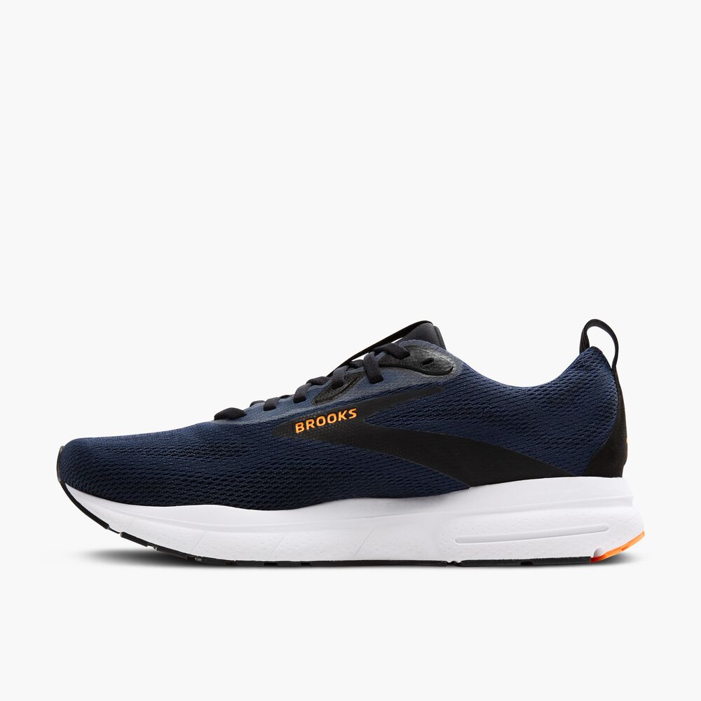 Brooks Trace 4 - Peacoat/Schwarz/Orange Pop