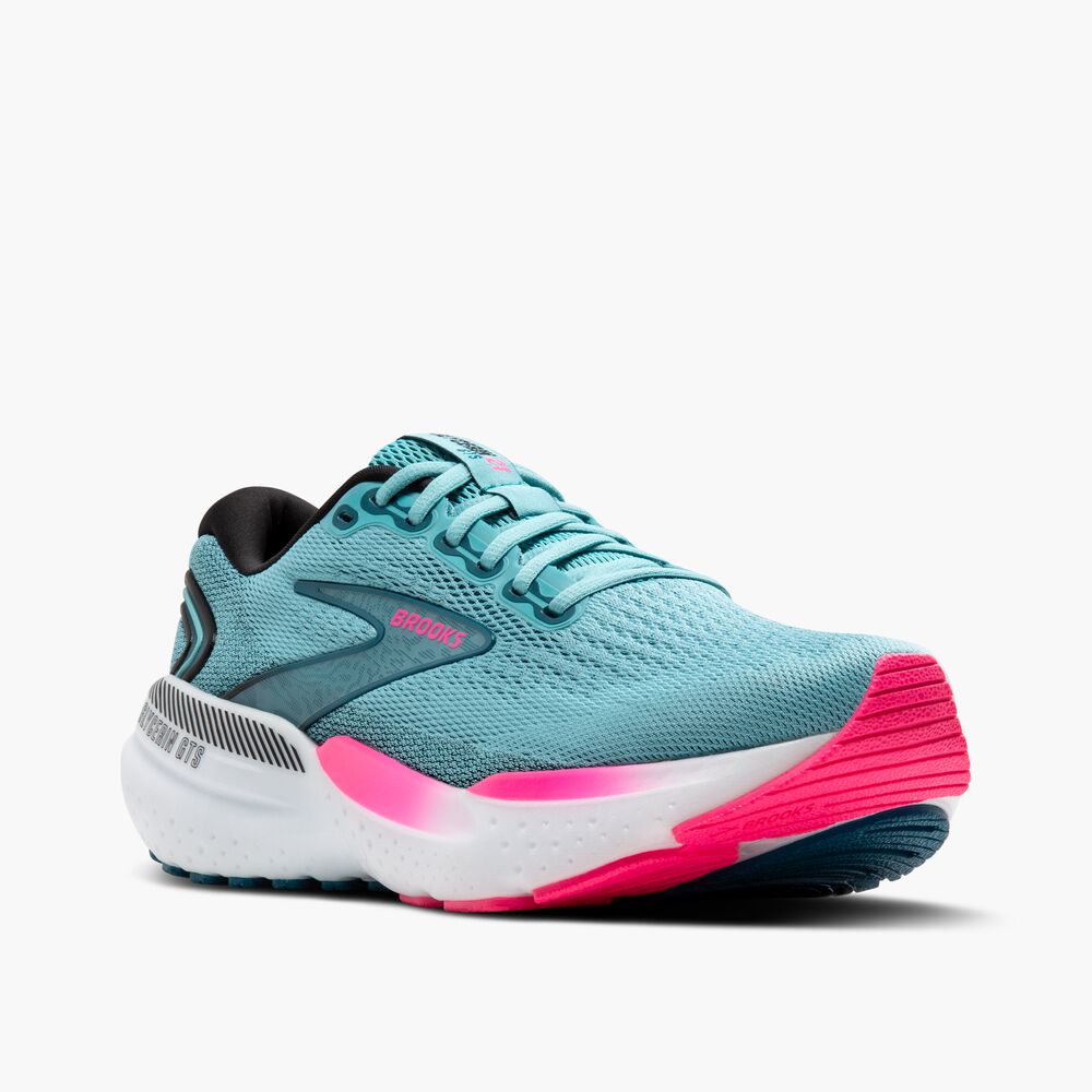 Brooks Glycerin GTS 21 - Marokkanisches Blau/Aqua/Pink