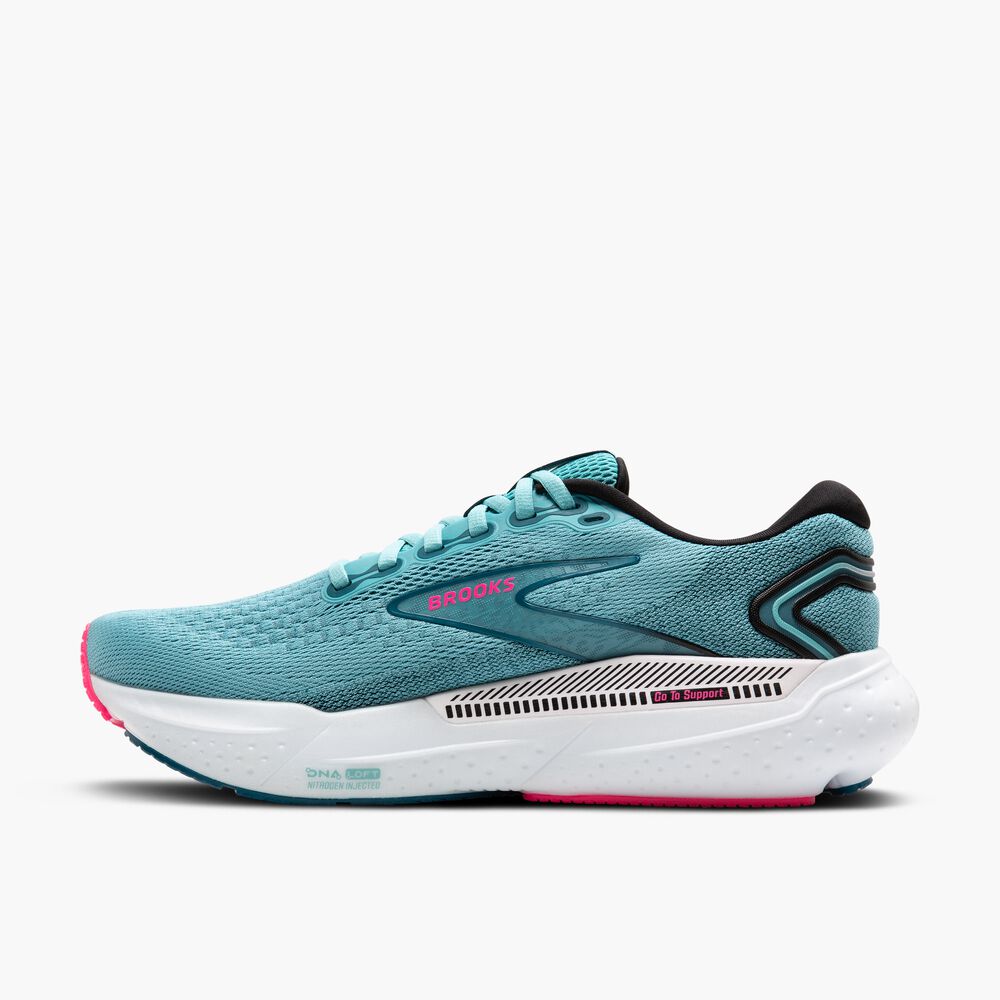 Brooks Glycerin GTS 21 - Marokkanisches Blau/Aqua/Pink