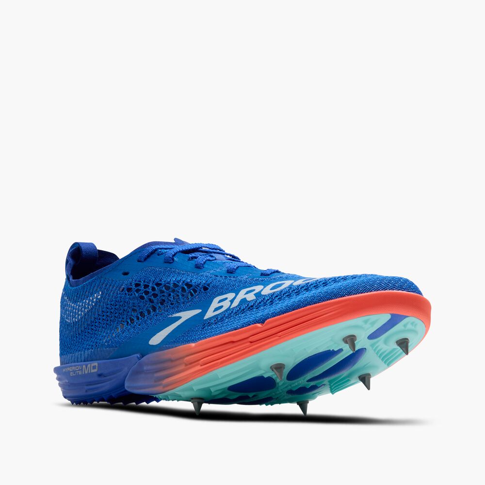 Brooks Hyperion Elite MD - Kobaltblau/Pink Clay/Limpet Shell