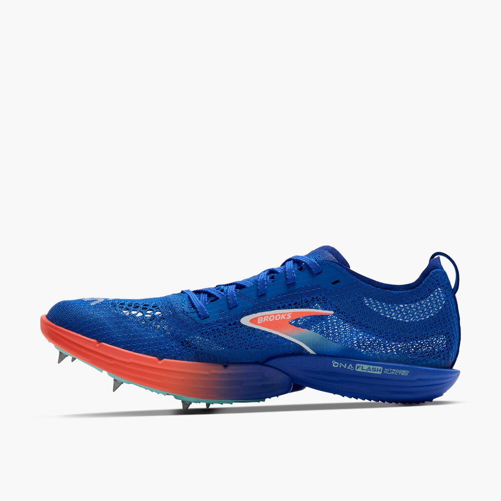Brooks Hyperion Elite MD - Kobaltblau/Pink Clay/Limpet Shell