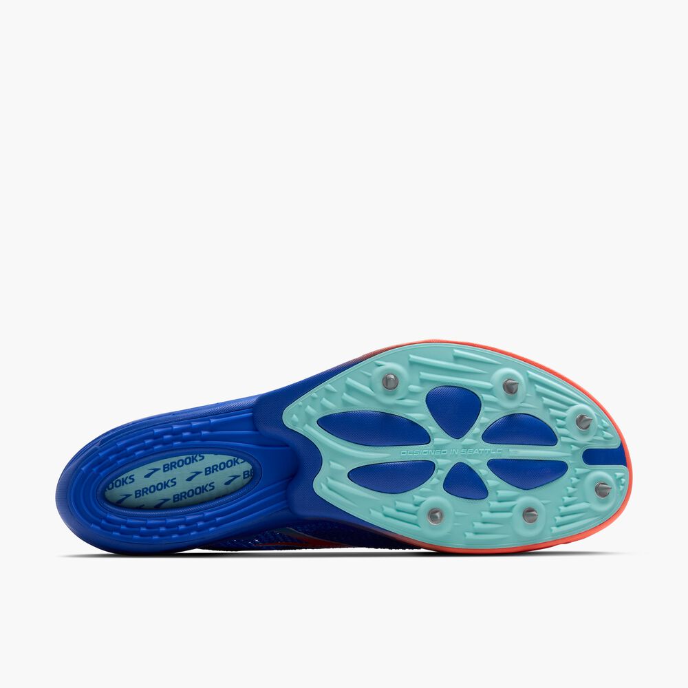 Brooks Hyperion Elite MD - Kobaltblau/Pink Clay/Limpet Shell