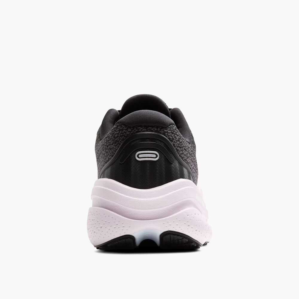 Brooks Ghost Max 2 - Schwarz/Weiß/Orchideeneis