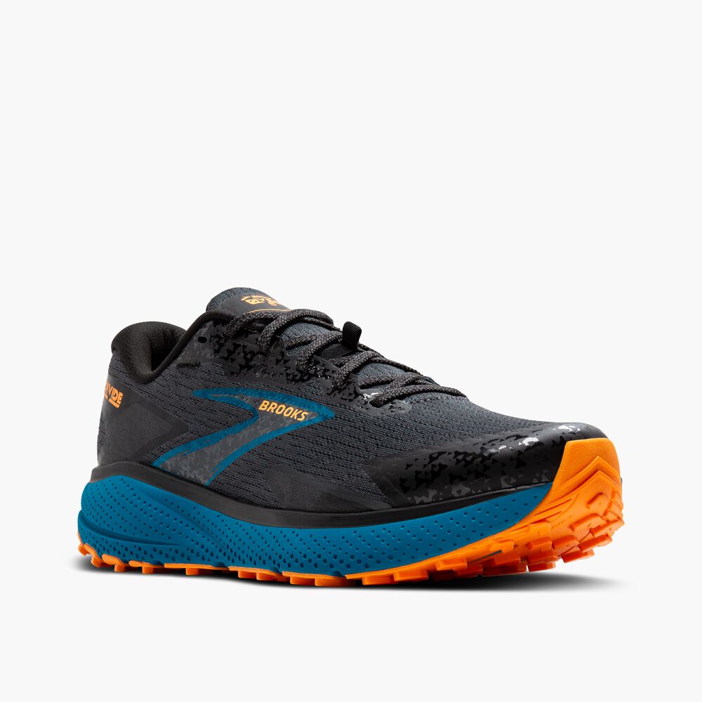 Brooks Divide 5 - Ebenholz/Blau Saphir/Orange