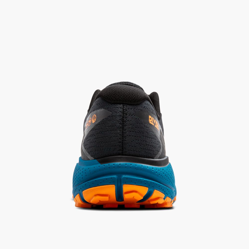 Brooks Divide 5 - Ebenholz/Blau Saphir/Orange